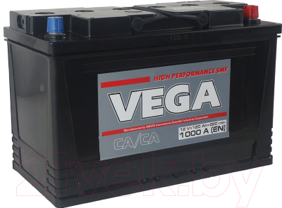 Автомобильный аккумулятор VEGA 6СТ-120е У (120 А/ч)