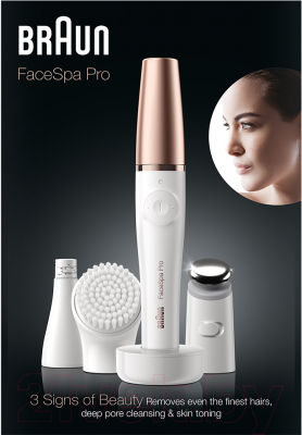 Аппарат для чистки лица Braun FaceSpa Pro 911