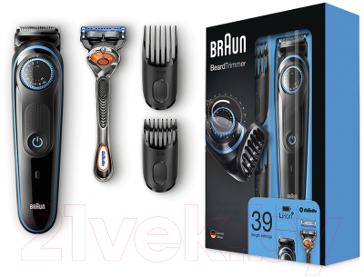 Изображение товара Триммер Braun BT5040 с бритвой Gillette Fusion 5 ProGlide + 2 кассеты
