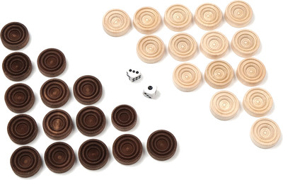 Набор фишек для настольной игры Sima-Land для нард и шашек / 9781861 - 