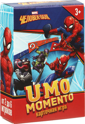 

Настольная игра, UMO momento Человек-паук / 4692360