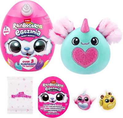 Игрушка-сюрприз Zuru Rainbocorns Eggzania Baby Mania S1 / 92111 -