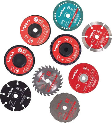 Набор отрезных дисков Vira 76мм / 593109 (9шт) - 