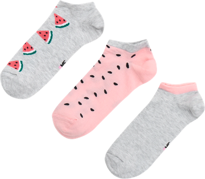 Носки детские Mark Formelle 406A-2369 (р.18, светло-серый меланж/розовый) -