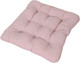 Подушка на стул BIO-LINE 9 точек с завязками 35x37 / PHH9 (бледно-розовый) - 