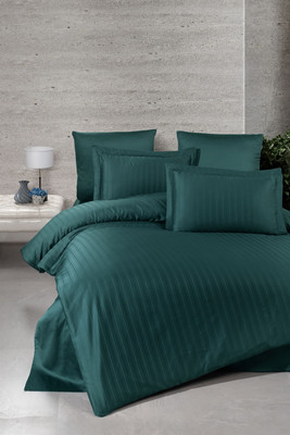 Комплект постельного белья DO&CO 2сп Delux / 12214 (зеленый) -