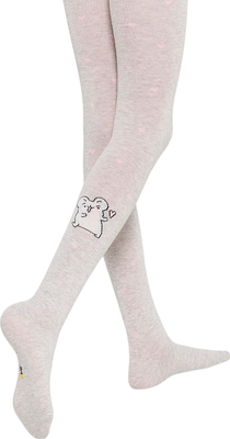 Колготки детские Mark Formelle 700K-2947 (р.116-122, светло-серый меланж) - 