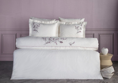 Комплект постельного белья Dantela Vita Sementa / 12360 (баклажан) -