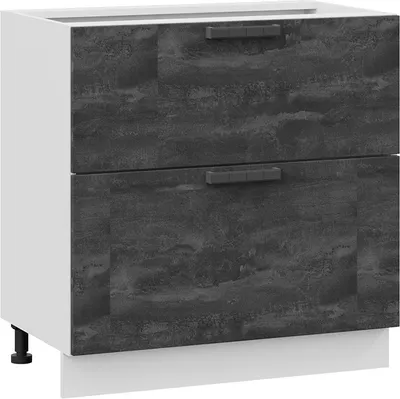 

Шкаф-стол кухонный, Детройт 1Н8Я2 с двумя ящиками