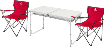 Комплект складной мебели Coyote HKTB-1030L / HKC-1001A (красный) -