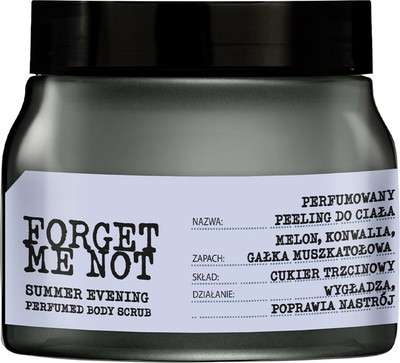 

Скраб для тела, Forget Me Not Summer Evening парфюмированный