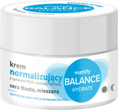 Крем для лица Farmona Idee Derm Нормализующий Цинк PCA и Зеленый чай (50мл) - 