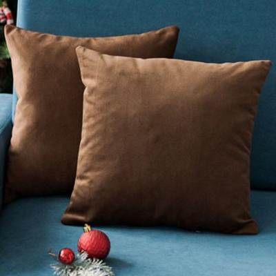 Комплект подушек декоративных BIO-LINE Полиэфирное волокно / PDH (2шт, шоколадный) - 