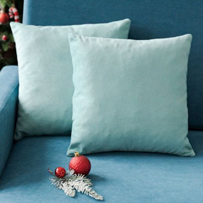 Комплект подушек декоративных BIO-LINE Полиэфирное волокно / PDH (2шт, бирюзовый) - 