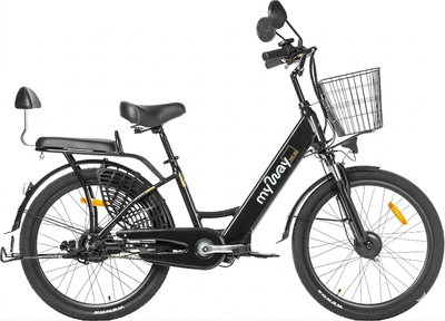 Электровелосипед MyWay Truck 240 Pro 24 (15, черный матовый) - 