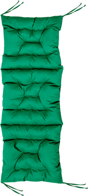 Матрас для садовой мебели BIO-LINE Оксфорд с 4 завязками 50x125 / MO50x125 (зеленый) - 