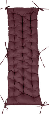 Матрас для садовой мебели BIO-LINE Оксфорд с завязками 40x120 / MO40x120 (бордовый) - 