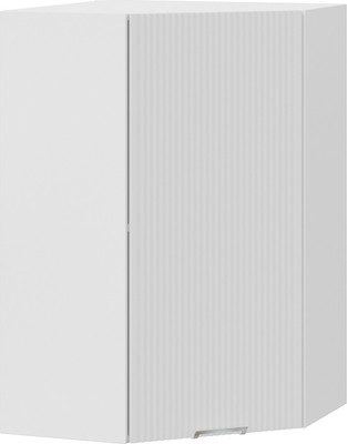 Шкаф навесной для кухни ТриЯ Кимберли 1ВВ6У угловой (белый/сноу) -