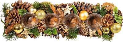 Подсвечник Elan Gallery Новогодний лес / 450185 -