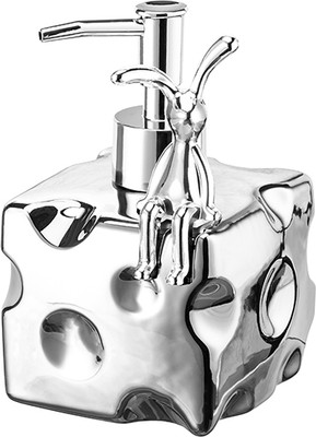 Дозатор для жидкого мыла Elan Gallery Сыр Кролик / 990760 - 