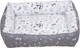 Лежанка для животных BIO-LINE 40x50x15 / LDZ (темно-серый/белый) - 