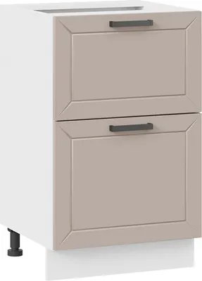 

Шкаф-стол кухонный, Лорас 1Н5Я2 с двумя ящиками