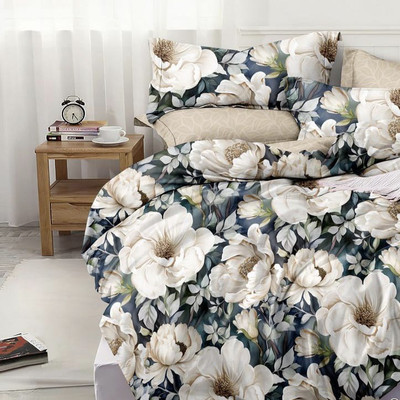 

Комплект постельного белья, Поплин Luxe 1.5сп / П-385