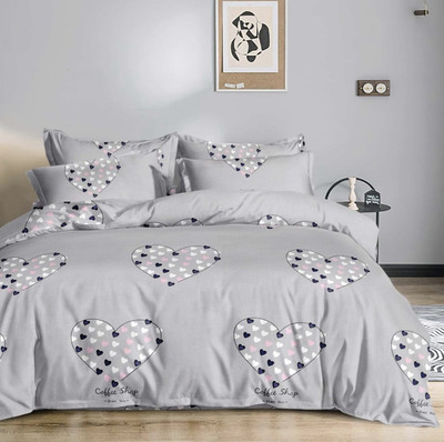 Комплект постельного белья Alleri Эко Сатин Евро / СС-563 -