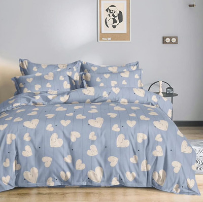 Комплект постельного белья Alleri Эко Сатин Евро / СС-567 -