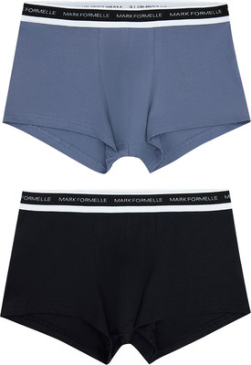 Комплект мужских трусов Mark Formelle 411124-2 (р.90-100, черный/темное небо) -