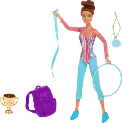 Кукла с аксессуарами Defa Lucy Спорт / 8352 (синий) - 