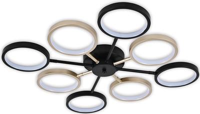 Люстра ESCADA 10262/8LED (черный/золото) - 