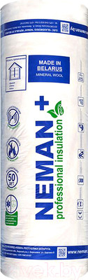 Минеральная вата Неман+ М-11 лайт 5000x1200x150мм -