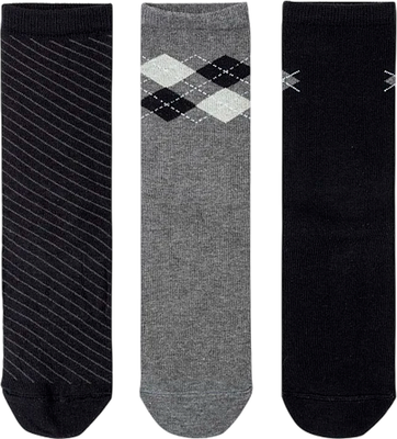 Носки детские Mark Formelle 430A-1491 (р.16, черный/темно-серый меланж) - 