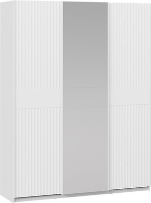 Шкаф-купе ТриЯ Оскар Тиффани Т2 1800 / 280816 (белый/белый снег/белый софт) - 