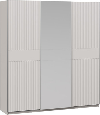 Шкаф-купе ТриЯ Оскар Тиффани Т2 2100 / 282758 (серебро/кашемир/кашемир матовый) - 