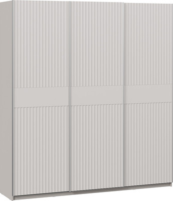 Шкаф-купе ТриЯ  Оскар Тиффани Т2 2100 / 282750 (серебро/кашемир/кашемир матовый) - 