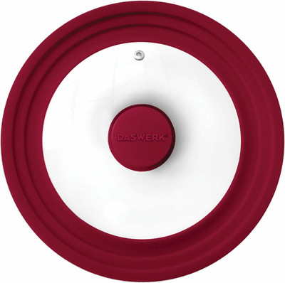 Крышка стеклянная Daswerk Универсальная / 607587 (бордовый) -