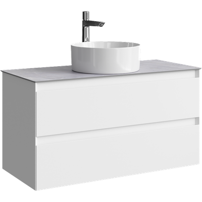 

Тумба с умывальником, Geometria GE01102WM/STG1014X456GS