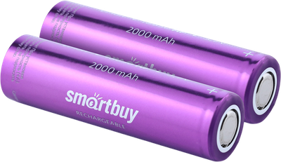 Комплект аккумуляторов SmartBuy SBBR-18650-2S2000HP - 