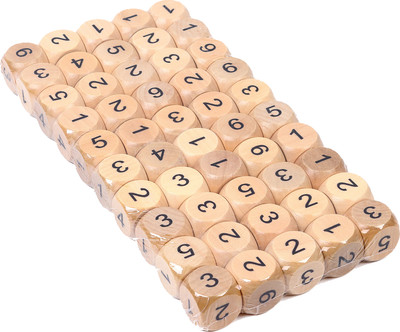 Набор кубиков для настольной игры Sima-Land 10502143 (50шт) - 