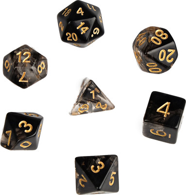 Набор кубиков для настольной игры Время игры Дайсы для ДнД Туман / 6935241 - 