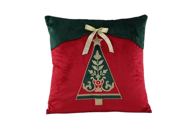 Чехол на подушку Arya Christmas Delight / 8680943258649 (красный) - 