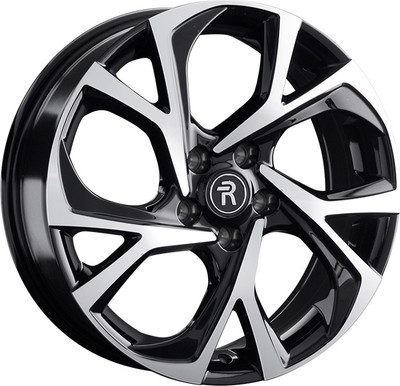 

Литой диск, LX168 17x7" 5x114.3мм DIA 60.1мм ET 35мм BKF