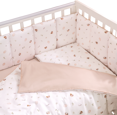 Комплект постельный для малышей Perina Sleepy / КПП6.120-SL.04 (бежевый) -