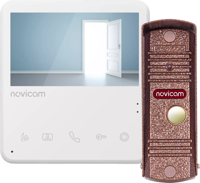 Видеодомофон Novicam Unit 4 Kit / 4901 - 