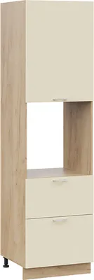 

Шкаф-пенал кухонный, Габриэлла 1П6Я2 с одной дверью и двумя ящиками