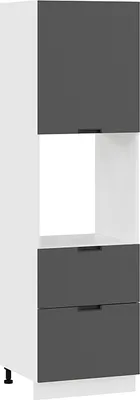 

Шкаф-пенал кухонный, Гренада 1П6Я2 с одной дверью и двумя ящиками