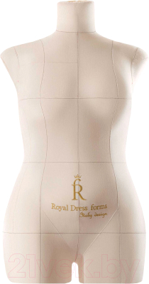 Манекен портновский Royal Dress Forms Monica+ стойка Милан (бежевый, размер 50)