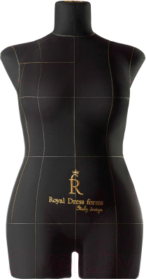 Манекен портновский Royal Dress Forms Monica+ стойка Милан (черный, размер 50)